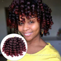 Varita corta Curl Crochet Braid Suave trenzado de cabello